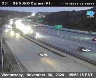 SB 5 at Carmel Mountain Rd.