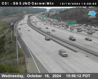 SB 5 at Carmel Mountain Rd.