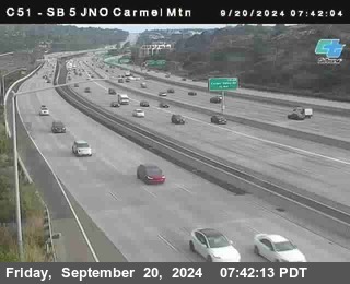 SB 5 at Carmel Mountain Rd.