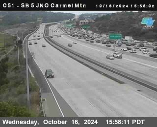 SB 5 at Carmel Mountain Rd.