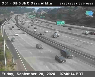 SB 5 at Carmel Mountain Rd.