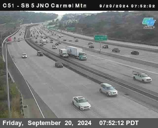 SB 5 at Carmel Mountain Rd.