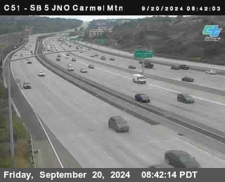 SB 5 at Carmel Mountain Rd.