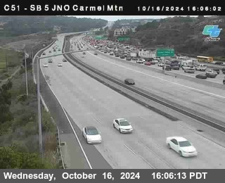 SB 5 at Carmel Mountain Rd.