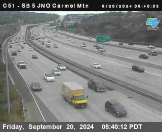 SB 5 at Carmel Mountain Rd.