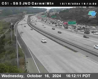 SB 5 at Carmel Mountain Rd.