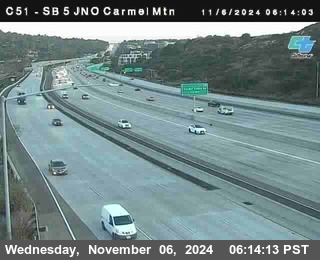 SB 5 at Carmel Mountain Rd.