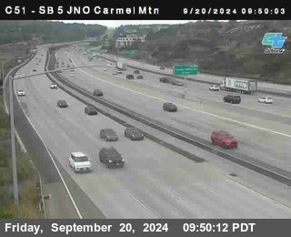 SB 5 at Carmel Mountain Rd.