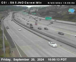 SB 5 at Carmel Mountain Rd.