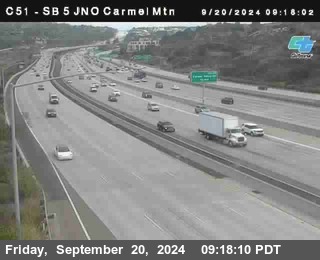 SB 5 at Carmel Mountain Rd.