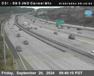 SB 5 at Carmel Mountain Rd.