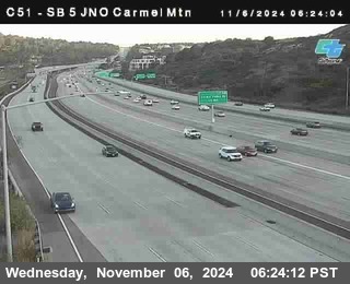 SB 5 at Carmel Mountain Rd.