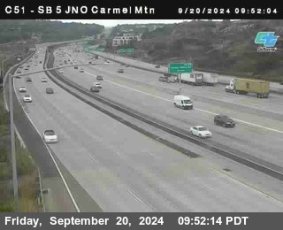 SB 5 at Carmel Mountain Rd.