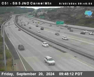 SB 5 at Carmel Mountain Rd.