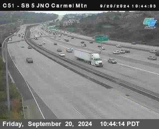 SB 5 at Carmel Mountain Rd.