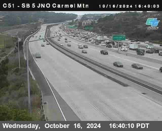 SB 5 at Carmel Mountain Rd.