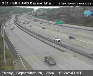 SB 5 at Carmel Mountain Rd.