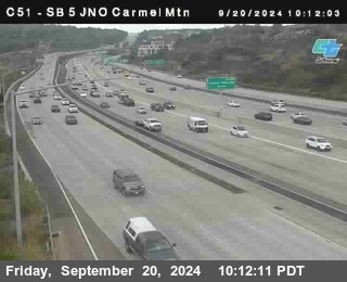 SB 5 at Carmel Mountain Rd.