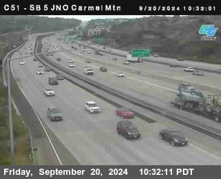 SB 5 at Carmel Mountain Rd.