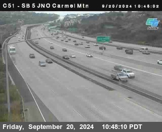 SB 5 at Carmel Mountain Rd.