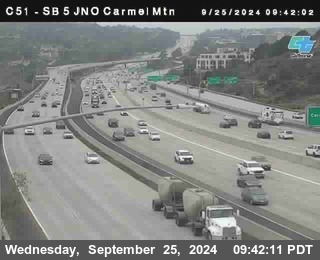 SB 5 at Carmel Mountain Rd.