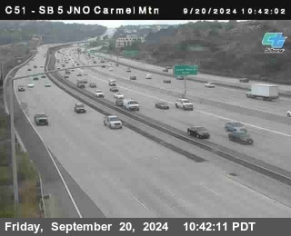 SB 5 at Carmel Mountain Rd.