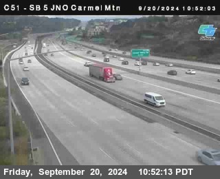 SB 5 at Carmel Mountain Rd.