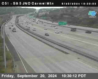 SB 5 at Carmel Mountain Rd.