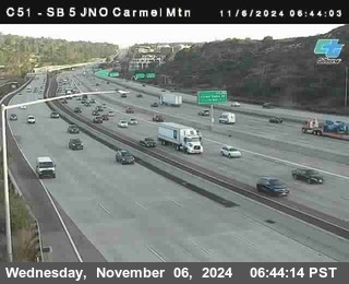 SB 5 at Carmel Mountain Rd.