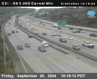 SB 5 at Carmel Mountain Rd.