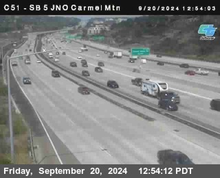 SB 5 at Carmel Mountain Rd.