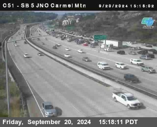 SB 5 at Carmel Mountain Rd.