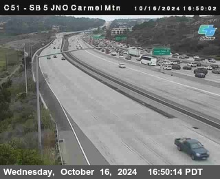 SB 5 at Carmel Mountain Rd.