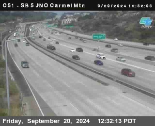 SB 5 at Carmel Mountain Rd.