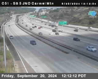 SB 5 at Carmel Mountain Rd.