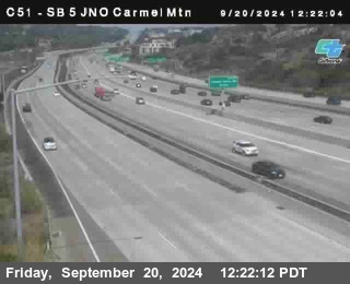 SB 5 at Carmel Mountain Rd.