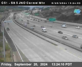 SB 5 at Carmel Mountain Rd.