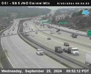 SB 5 at Carmel Mountain Rd.