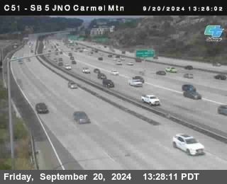 SB 5 at Carmel Mountain Rd.