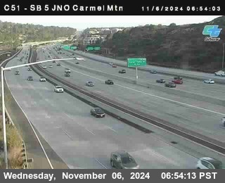 SB 5 at Carmel Mountain Rd.