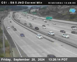 SB 5 at Carmel Mountain Rd.