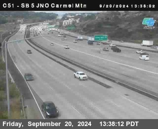 SB 5 at Carmel Mountain Rd.