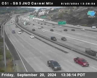 SB 5 at Carmel Mountain Rd.