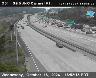 SB 5 at Carmel Mountain Rd.