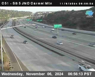 SB 5 at Carmel Mountain Rd.