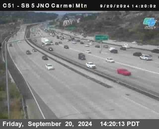 SB 5 at Carmel Mountain Rd.