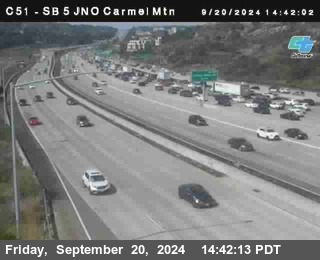 SB 5 at Carmel Mountain Rd.