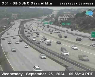 SB 5 at Carmel Mountain Rd.