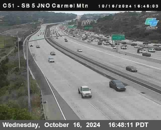 SB 5 at Carmel Mountain Rd.