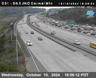 SB 5 at Carmel Mountain Rd.